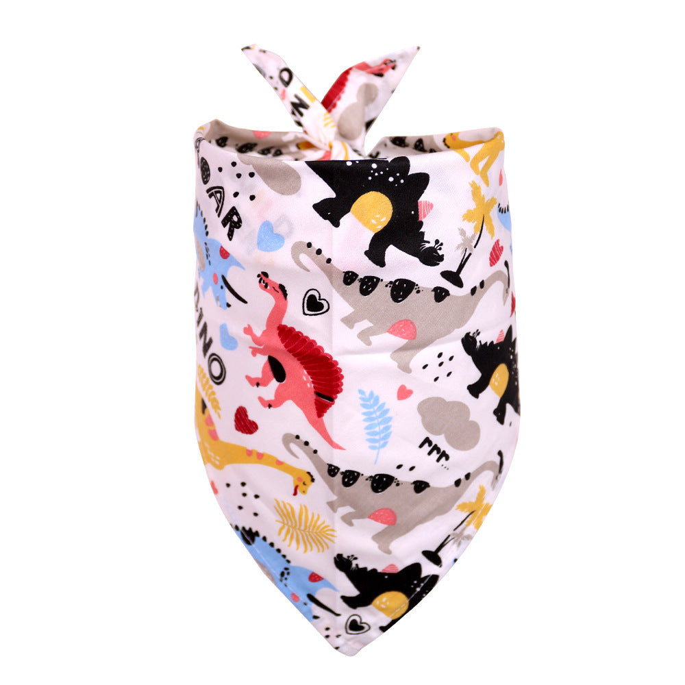 Pet Bandana Scarf Dog Saliva Scarf