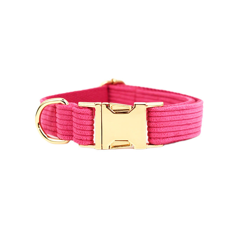 Corduroy Series Pet Dog Collar