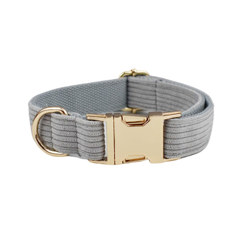 Corduroy Series Pet Dog Collar