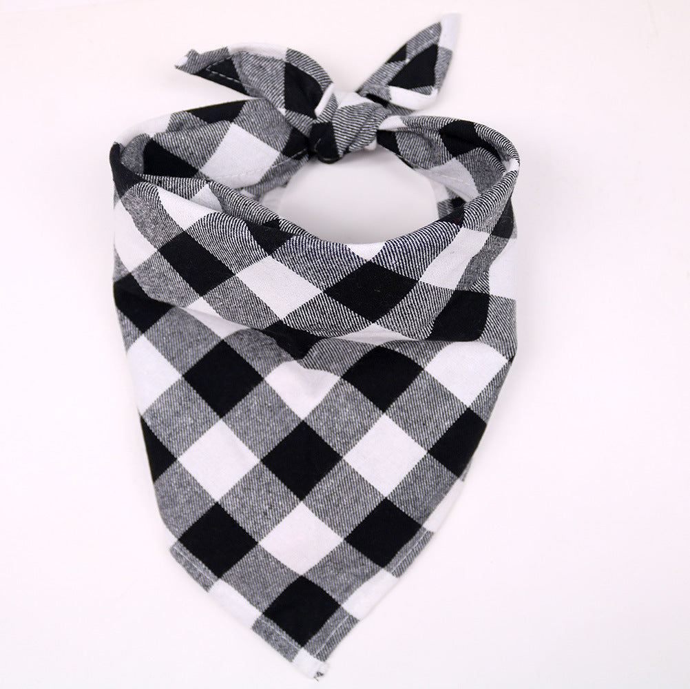 Pet Bandana Scarf Big Dog Saliva Towel Classic